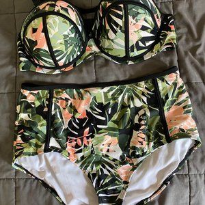 Swimsuits 4 All High-Waist Underwire Bikini